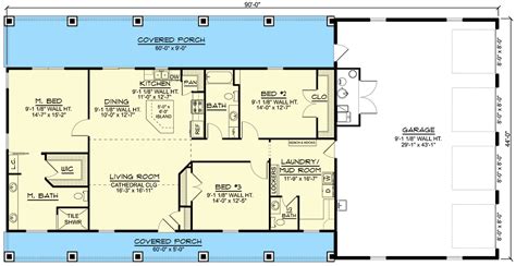 1800 sq ft metal house plans|1800 sq ft barndominium kit.